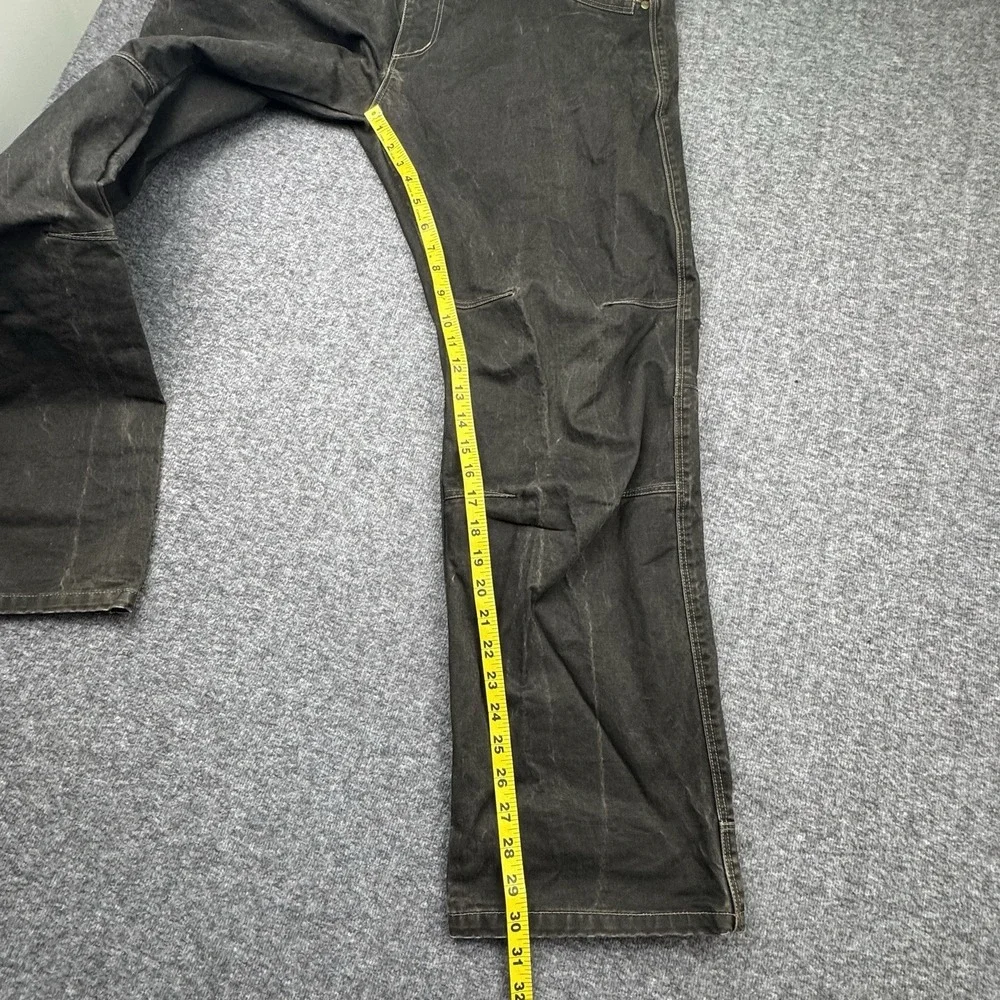 KUHL Rydr Pants Men's 34x30 Brown Vintage Patina Dye Heavy Duty Outdoor Workwear